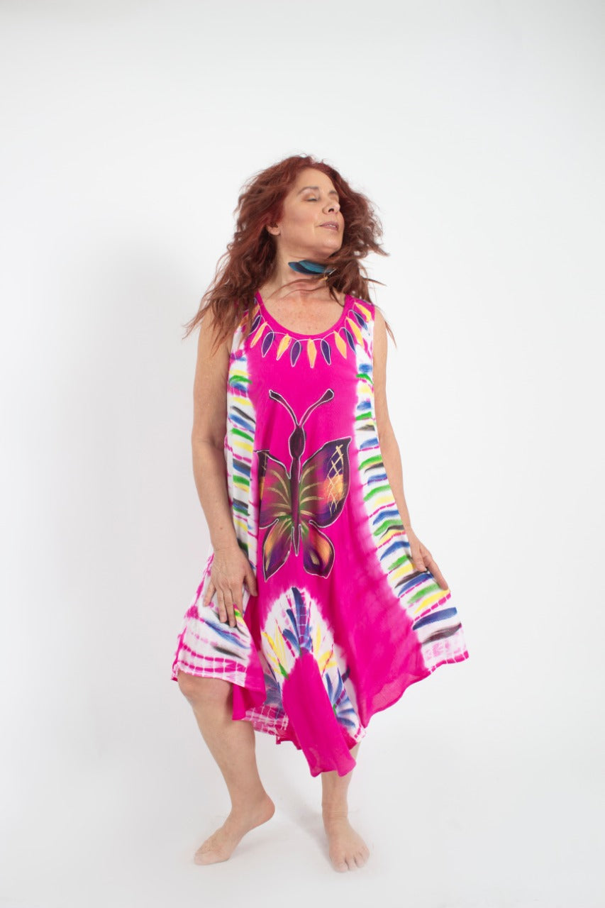 Vestido Mariposa Rosado