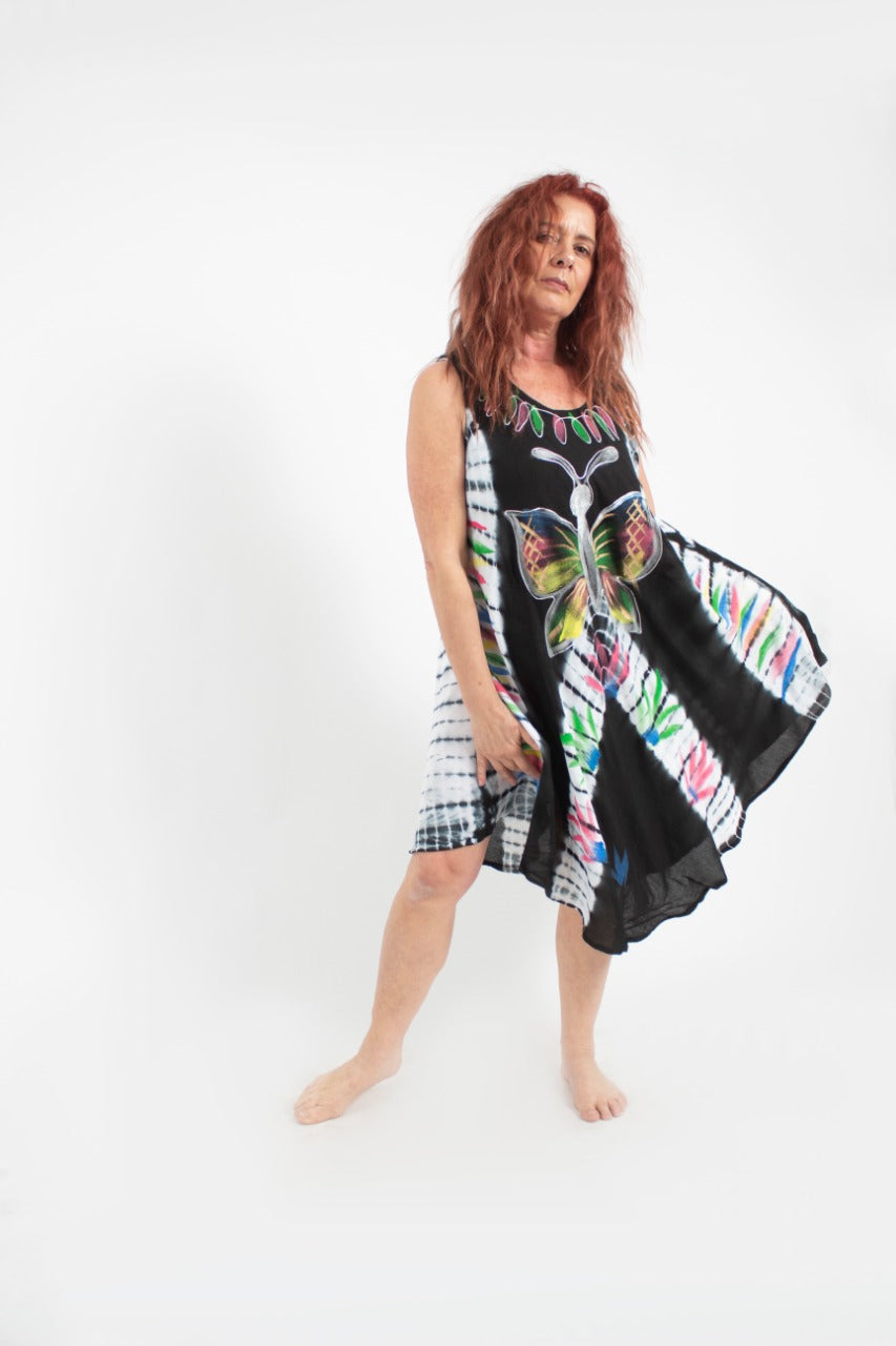 Vestido Mariposa Negro