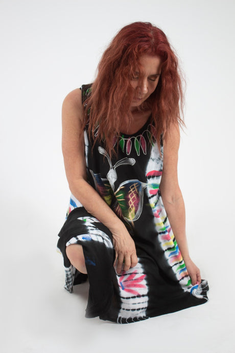 Vestido Mariposa Negro
