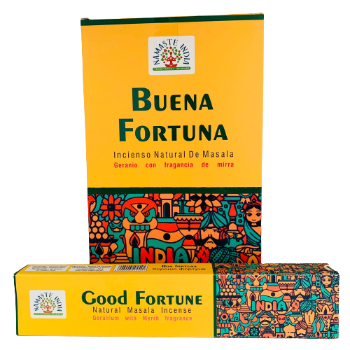 Incienso Natural Buena Fortuna - Namaste India