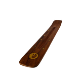 Tabla Porta Incienso Madera: Ying Yang Estrella