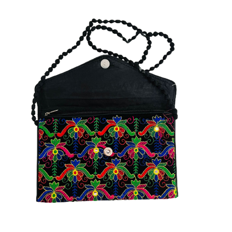 Cartera tipo sobre Black