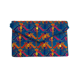 Cartera tipo sobre Celeste