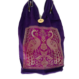 Bolso hippie Diseño Morado