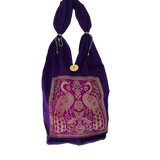 Bolso hippie Diseño Morado