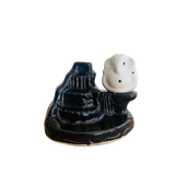 Porta Incienso Cascada White Ganesh + 10 inciensos especiales
