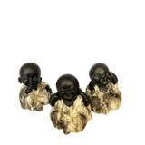 Set Adorno Little Buddha Jugando