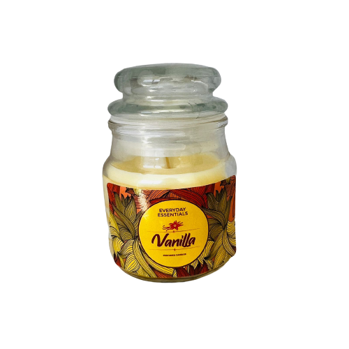 Vela Aromatica Tapa Vidrio - Vainilla