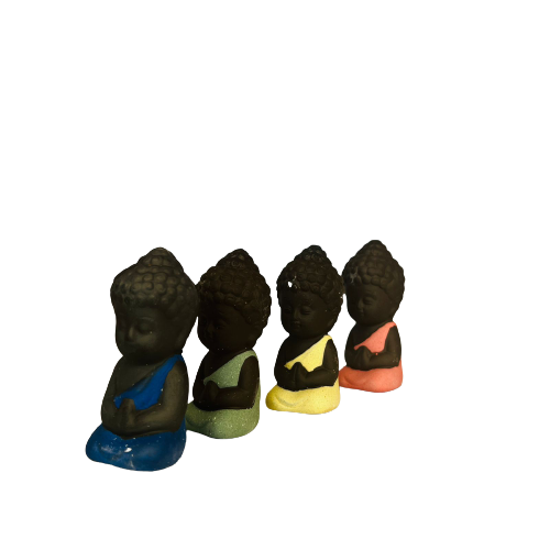 Set Cuatro Budas Colores