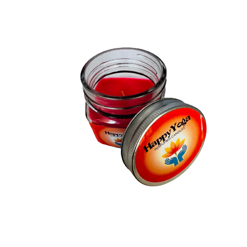 Vela Aromatica Tapa Rosca - Happy Yoga