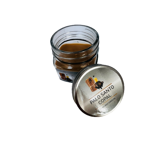 Vela Aromatica Tapa Rosca - Palo Santo y Copal