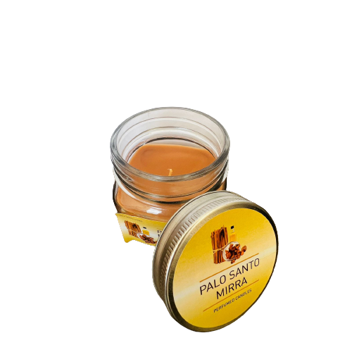 Vela Aromatica Tapa Rosca - Palo Santo y Mirra