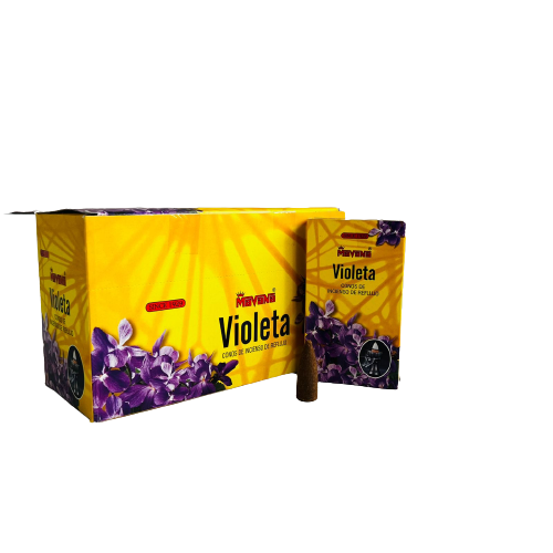 Incienso Cascada Violeta 120 Conos - Mavana
