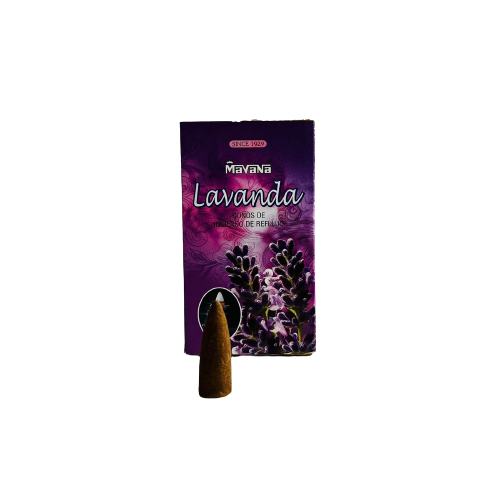 Incienso Cascada Lavanda 120 Conos - Mavana