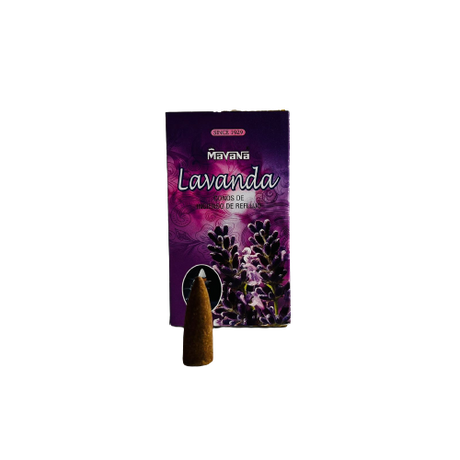 Incienso Cascada Lavanda 120 Conos - Mavana