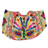 Bolso Playero Diseño Flores Multicolor
