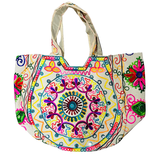 Bolso Playero Diseño Colorful Circle
