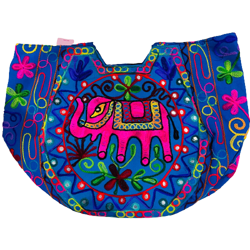 Bolso Playero Design Elefante - Azul
