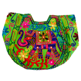 Bolso Playero Elefante Morado - Verde