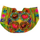 Bolso Playero Múltiples Elefantes -  Verde Pickle