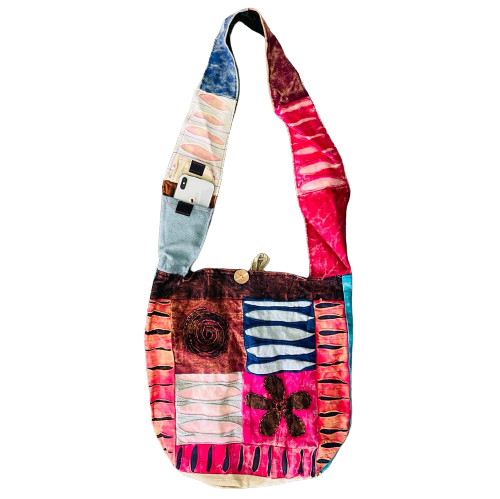 Bolso hippie chic Aisha Circle Flower