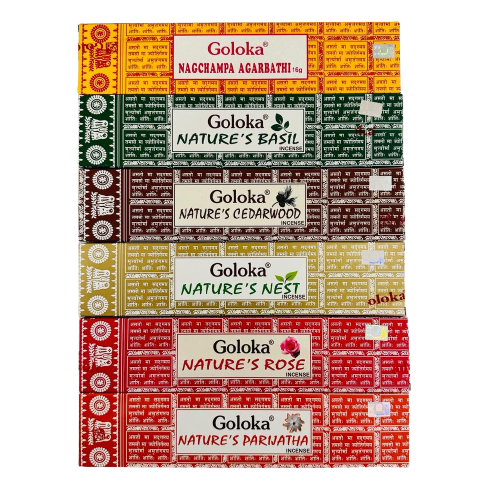 Pack Incienso Goloka Natural