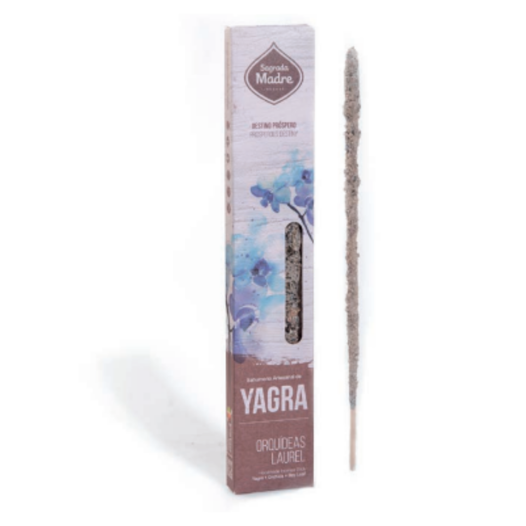 Varilla Sahumerio de Yagra Orquideas y Laurel - Sagrada Madre