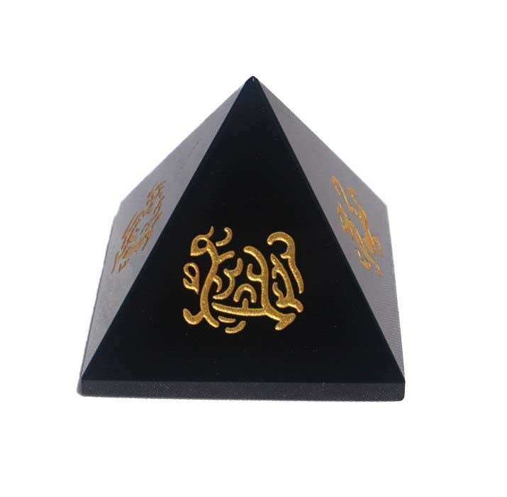 Pirámide Obsidiana con Cuatro Dragones